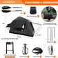 3-in-1 Roof Tent, Land & Water Camping Tent, Inflatable Waterproof Roof Tent Suitable for SUV, Truck, Jeep, Off-Road Vehicle, Thickening Windproof 2-3 People Tent with Paddle, Ladder, Hand Pumps, Rod