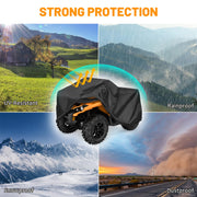 1000D ATV All-Weather Protection Waterproof Heavy Duty Oxford 4 Wheeler Cover (Polaris Yamaha Suzuki Honda)