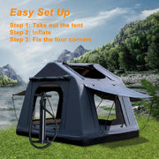 3 in 1 Multifunctional Rooftop Overland Water Camping Inflatable Waterproof Tent With Ladder (SUVS / Jeep / Bronco / Trucks)
