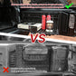 Tailgate Table Molle Panel Foldable Cargo Shelf Aluminum Alloy Storage Shelf (07-24 Jeep Wrangler JK JKU JL JLU, Not Fit JK Models with Stock Subwoofer)