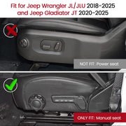 American Flag Logo Front Seat Under Storage Box (18-24 JL JLU & Gladiator JT)