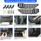 2PCMetal Front Door Storage Box Pockets (18-24 Jeep Wrangler JL JLU 4XE  & 20-24 Gladiator JT, Not Fit Power Seats)