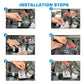 Control remoto inalámbrico interruptor de desconexión de batería dual interruptor de apagado para automóvil con pantalla digital LED DC12V 200A antirrobo previene el drenaje de la batería terminal de válvula solenoide 