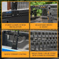 Universal Adjustable Truck Bed Racks Truck Cargo Carrier Overland Bed Rack