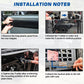 Tailgate Table Foldable Rear Cargo Shelf Tactical Molle Panel (21-23 Ford Bronco, Not Sport)