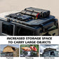 Roof Rack Cargo Storage Basket Platform (07-18 Jeep Wrangler JK)