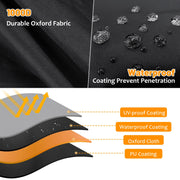 1000D ATV All-Weather Protection Waterproof Heavy Duty Oxford 4 Wheeler Cover (Polaris Yamaha Suzuki Honda)