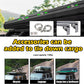 Rooftop Camping Hardshell Overland Tent with Ladder (SUV Jeep Ford Off-Road Vehicles Van Truck)