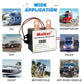 Control remoto inalámbrico interruptor de desconexión de batería dual interruptor de apagado para automóvil con pantalla digital LED DC12V 200A antirrobo previene el drenaje de la batería terminal de válvula solenoide 