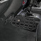 Gun Holder with Molle Panel (18-24 Jeep Wrangler JL) Polymer Fast Holster Center Console Metal Pistol Holster Available for Glock 9mm/SW40/357/G17/G19/P320