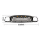 Front Grille fits for Tacoma 2001 2002 2003 2004 With Amber LED Accent Lights Matte Black