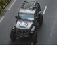 Awaken Series Aluminum Black Roof Rack (18-24 Jeep Wrangler JL)