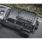 Awaken Series Aluminum Black Roof Rack (18-24 Jeep Wrangler JL)