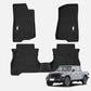3D TPE Foot Covers All-weather Car Floor Mats (2022-2025 Jeep Wrangler JT)