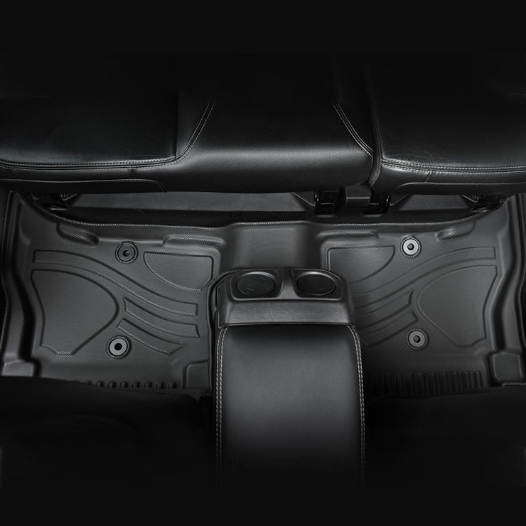 3PCS Non-Slip Durable TPE ECO Car Floor Mat (21-24 Jeep Wrangler JL 4xe , Not for 2 Door and JL Unlimited Models)