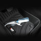 Maiker Offroad 3PCS Non-Slip Waterproof Durable TPE ECO Car Floor Mats （Jeep Wrangler 18-24 JL, Not for 2 Door and JL Unlimited Models)）