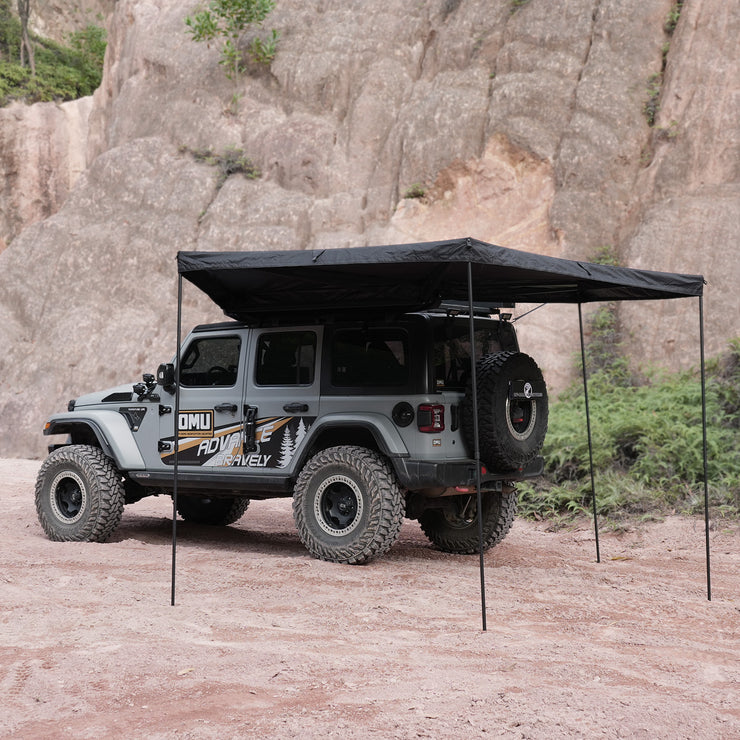 Rooftop Camping Hardshell Overland Tent with Ladder (SUV Jeep Ford Off-Road Vehicles Van Truck)