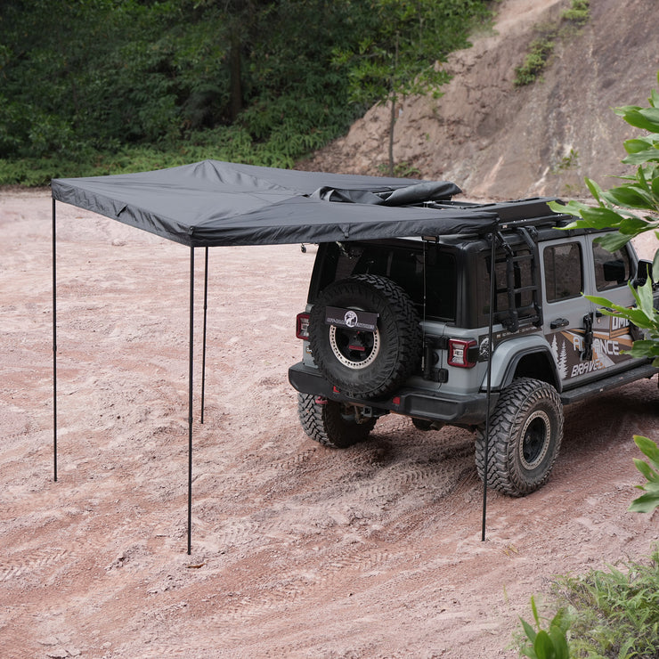 Rooftop Camping Hardshell Overland Tent with Ladder (SUV Jeep Ford Off-Road Vehicles Van Truck)