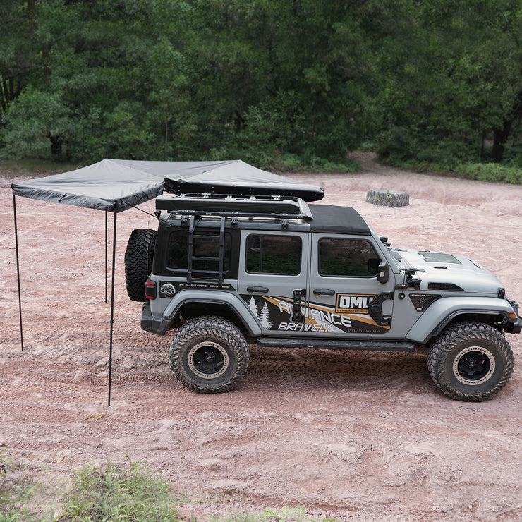 Rooftop Camping Hardshell Overland Tent with Ladder (SUV Jeep Ford Off-Road Vehicles Van Truck)