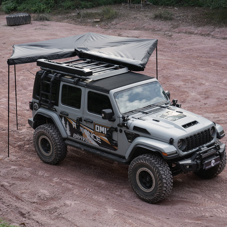 Rooftop Camping Hardshell Overland Tent with Ladder (SUV Jeep Ford Off-Road Vehicles Van Truck)