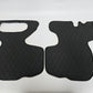 Protector de pared lateral de carga compatible con 18-23 JL Sahara, alfombrillas protectoras para maletero para 4 puertas, juego de funda negra de piel sintética