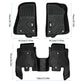 Maiker Offroad 3PCS Non-Slip Waterproof Durable TPE ECO Car Floor Mats （Jeep Wrangler 18-24 JL, Not for 2 Door and JL Unlimited Models)）