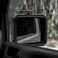 OMU Genesis Series Aluminum Rearview Mirror Rain Shield Frame For Jeep Wrangler JK