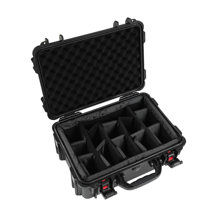 Waterproof Hard Case with Lid Storage Box and Dividers