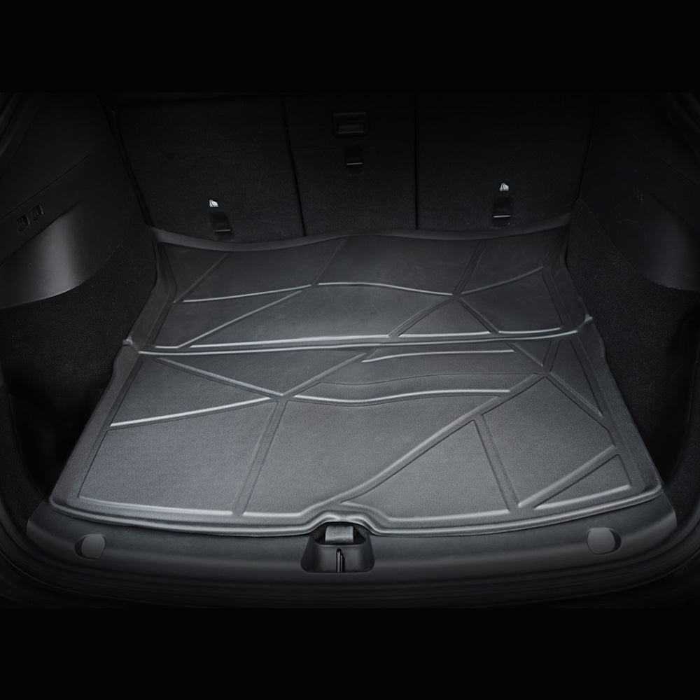 All-Weather TPE Floor Mats for Tesla Model Y 2021-2022 - Waterproof, Anti-Slip, Full Coverage Car Floor Liners 6 PCS set