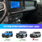 Car Interior Atmosphere Light 7 Colors LED Strip Lights for Center Control Passenger Position (21-24 Ford Bronco, Not for Sport）