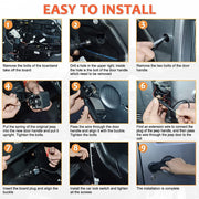 Exterior Door Handles Kit (07-18 Jeep Wrangler JK)