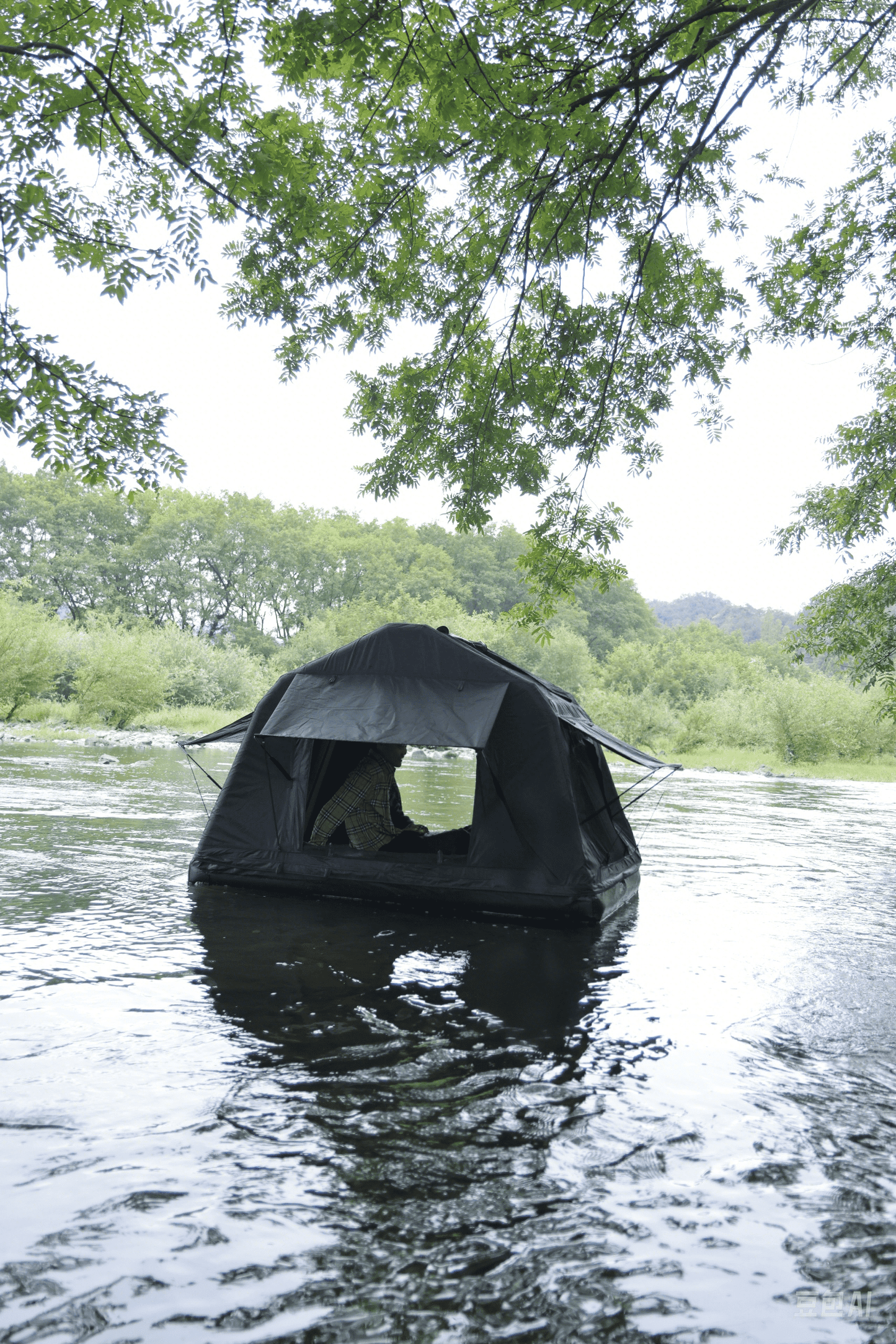 3 in 1 Multifunctional Rooftop Overland Water Camping Inflatable Waterproof Tent With Ladder (SUVS / Jeep / Bronco / Trucks)