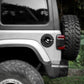 Cubierta de tanque de gasolina de cápsula espacial transparente de aluminio serie OMU Genesis para Jeep Wrangler JK/JL