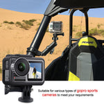 MAIKER UTV ATV Camera Mount Holder for GoPro, 1.75"-2" Roll Bar Compatible for All GoPro Models