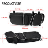 MAIKER Can Am X3 Side Door Bags w/Knee Pad for 2017-2021 Can Am Maverick X RS DS Max Turbo R
