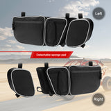 MAIKER Can Am X3 Side Door Bags w/Knee Pad for 2017-2021 Can Am Maverick X RS DS Max Turbo R