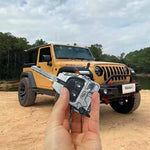 MAIKER Key Fob Cover Case Protection for Jeep Wrangler JK JKU 2007-2018