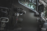 MAIKER Black Door Handle & Tailgate Handle Aluminum alloy 2007-2018 Jeep Wrangler JK 2 Door 3pcs/Set
