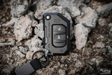 MAIKER Awaken Series Key Fob Cover Case Protection For 2018-2020 Jeep Wrangler JL Aluminum