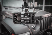 Maiker Awaken Series Hood Latches and Blind Spot Mirror kit (07-18 Jepp Wrangler JK / 18-24 JL)