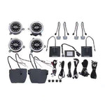 MAIKER Air Vent LED Atmosphere Lights 32 Colors Ambient Light Turbine Outlets Lamp Air Conditioner Covers for 2018-2020 Jeep Wrangler JL (4pcs)