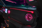 MAIKER Air Vent LED Atmosphere Lights 32 Colors Ambient Light Turbine Outlets Lamp Air Conditioner Covers for 2018-2020 Jeep Wrangler JL (4pcs)