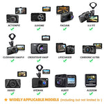 MAIKER UTV Dash Cam Mount, 1.75"-2" Roll Bar Dash Camera Mount Compatible with APEMAN, Rexing V1P, YI 2.7", Peztio, Roav, VaVa, KDLINKS X1 and Most Other Dash Cameras Dash Cam/GPS