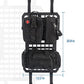 Tactical Rigid MOLLE Panel Seat Cover with MOLLE Medical First Aid Kit & Portable Water Bottle Bag & Tactical Equipment Storage Pouches & 20 Fastening Tape(2 pcs)