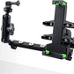 Phone Holder Mount 2 Mounts for Action Camera and GPS Navigation (18-21 Jeep Wrangler JL JLU)