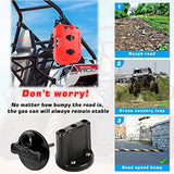 UTV ATV Gas Can Mount 2 Pack, Oil Mounting Holder Gas Tank Cans Holder for 10L Red Fuel Tank Barrel, 1.75"-2" Roll Bar Compatible with Polaris RZR Pioneer Yamaha Can Am Maverick X3