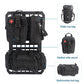 Tactical Rigid MOLLE Panel Seat Cover with MOLLE Medical First Aid Kit & Portable Water Bottle Bag & Tactical Equipment Storage Pouches & 20 Fastening Tape(2 pcs)