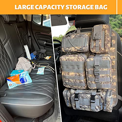 Tactical Car Seat Back Organizer, Upgrade Tactical Vehicle Panel