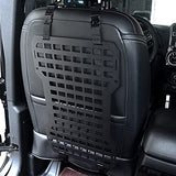AL4X4 Two sets Tactical Rigid Molle Aluminum Insert Panel with Multifunctional Storage Bag,Medical First Aid Utility Pouch,Water Cup Bag Modular Platform and 20 Fastening Tape for Jeep,SUV,Car, 2