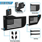 US Flag Logo Steel Tubular 4 Doors with Side View Mirror(07-18 Wrangler JK）